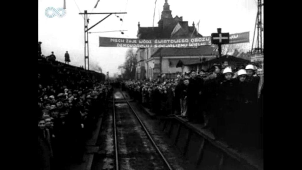Dworzec Kolejjowy Żyrardów 1950 rok.jpg