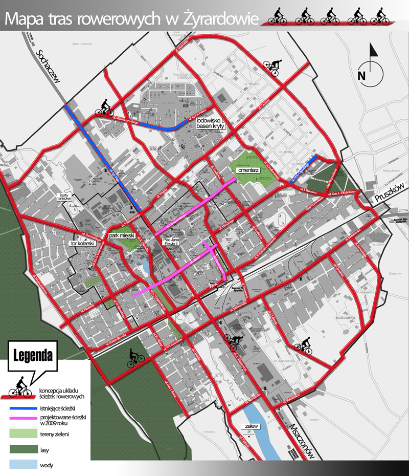 Mapa ścieżek rowerowych w Żyrardowie.jpg