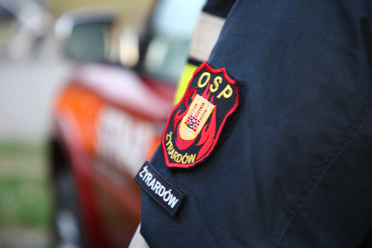 Plakietka Ochotnicza Straż Pożarna OSP Żyrardów.jpg