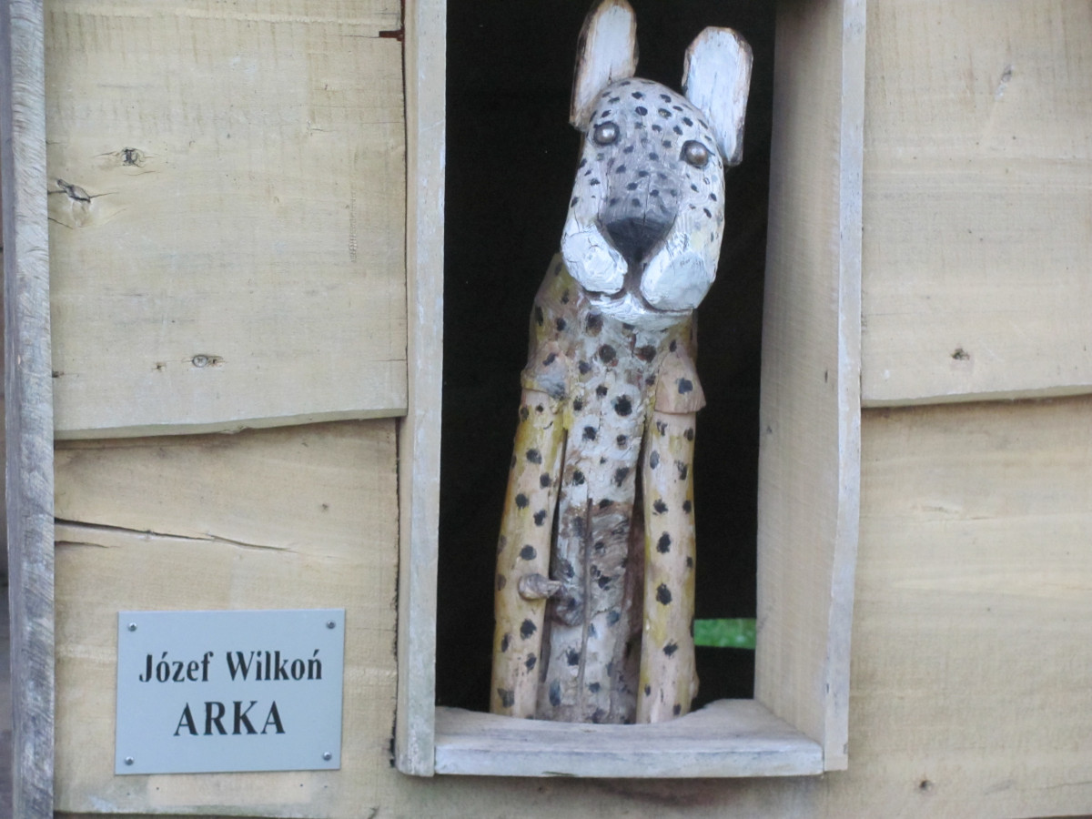 Tygrys zwierzę z Arki Wilkoń.JPG