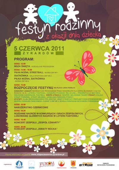 Festyn Rodzinny z Okazji Dnia Dziecka 2011 Plakat.jpg