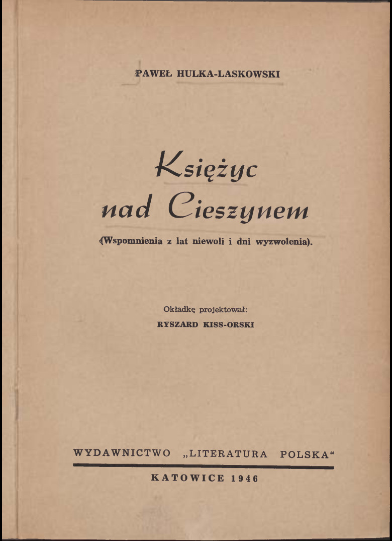 Księżyc nad Cieszynem Okładka - książka do pobrania.jpg