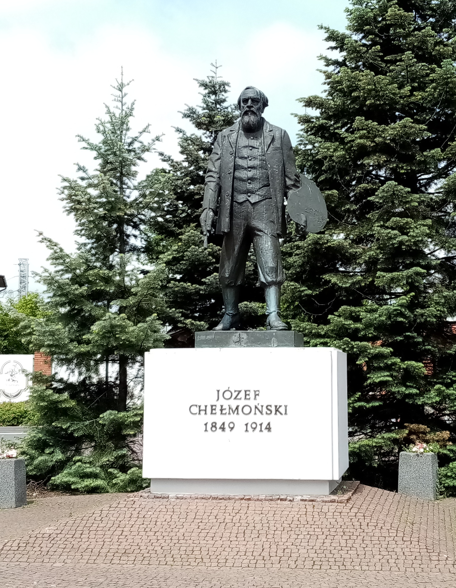 Józef Chełmoński Deptak w Grodzisku.jpg