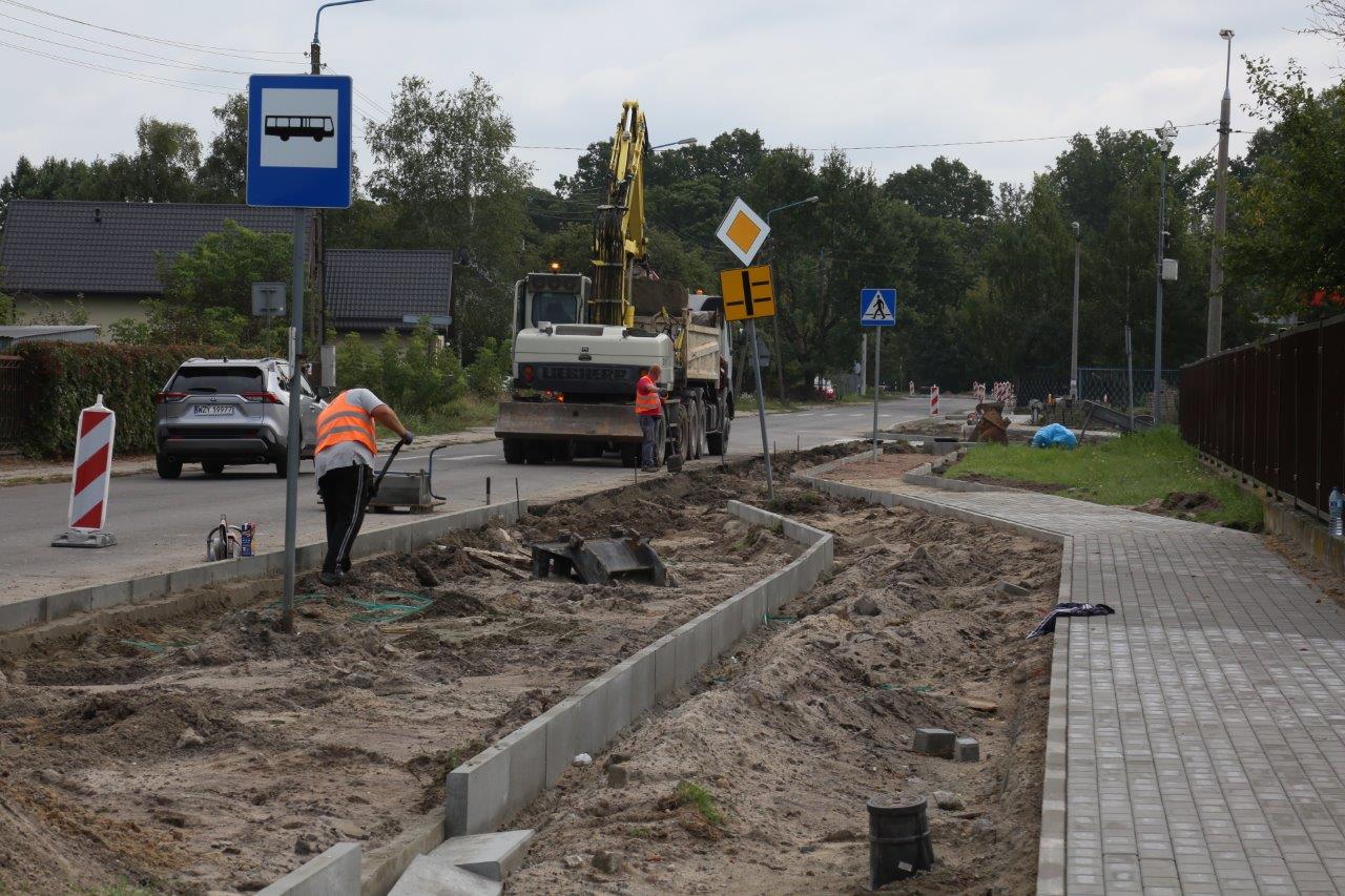 Ścieżka rowerowa ul. rtm. Pileckiego.JPG