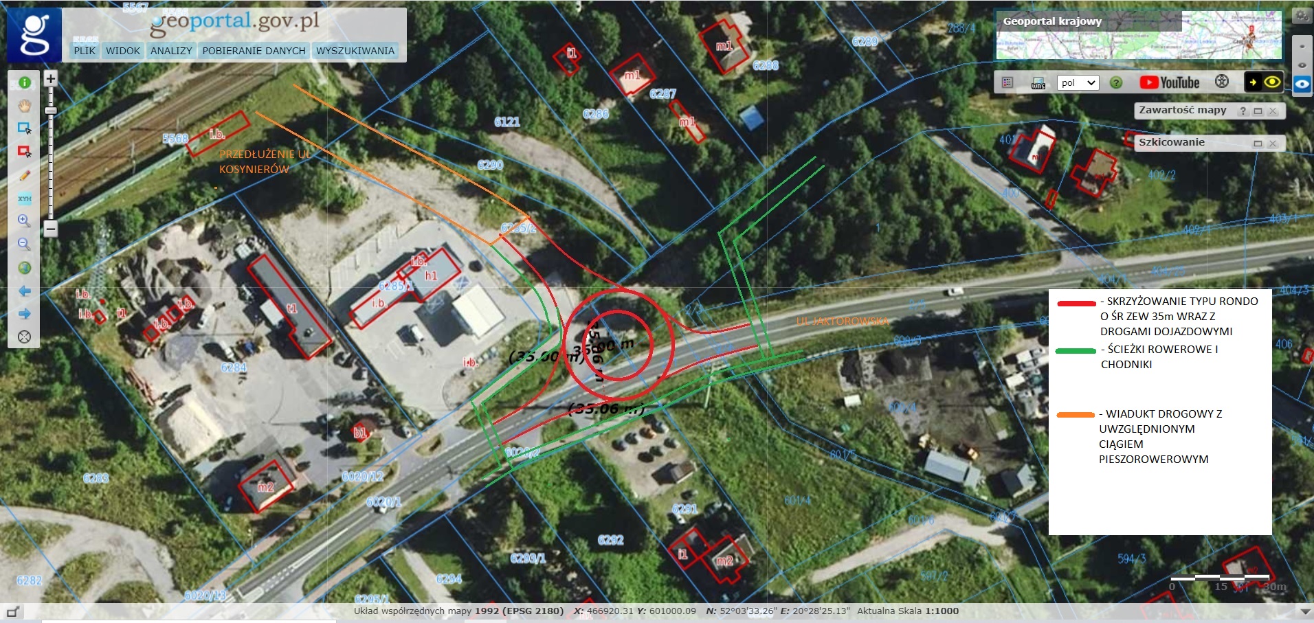 koncepcja rondo, wiadukt Jaktorowska.jpg