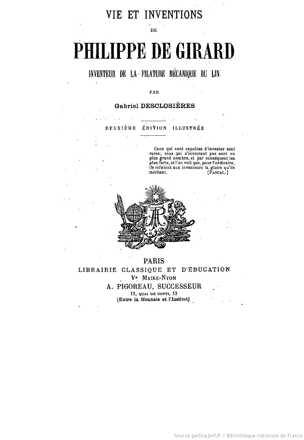 Vie_et_inventions_de_Philippe de Girard, inventeur de la filature mécanique du lin.JPEG