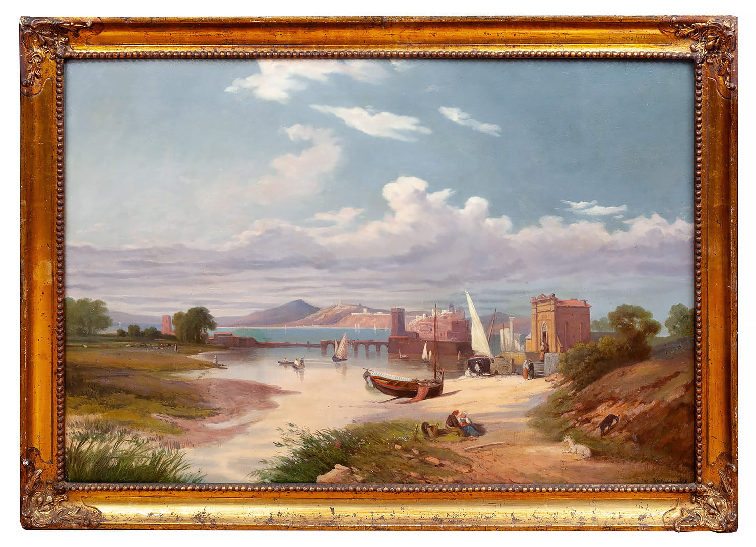 Teodor Nakielski W porcie 1889.jpg