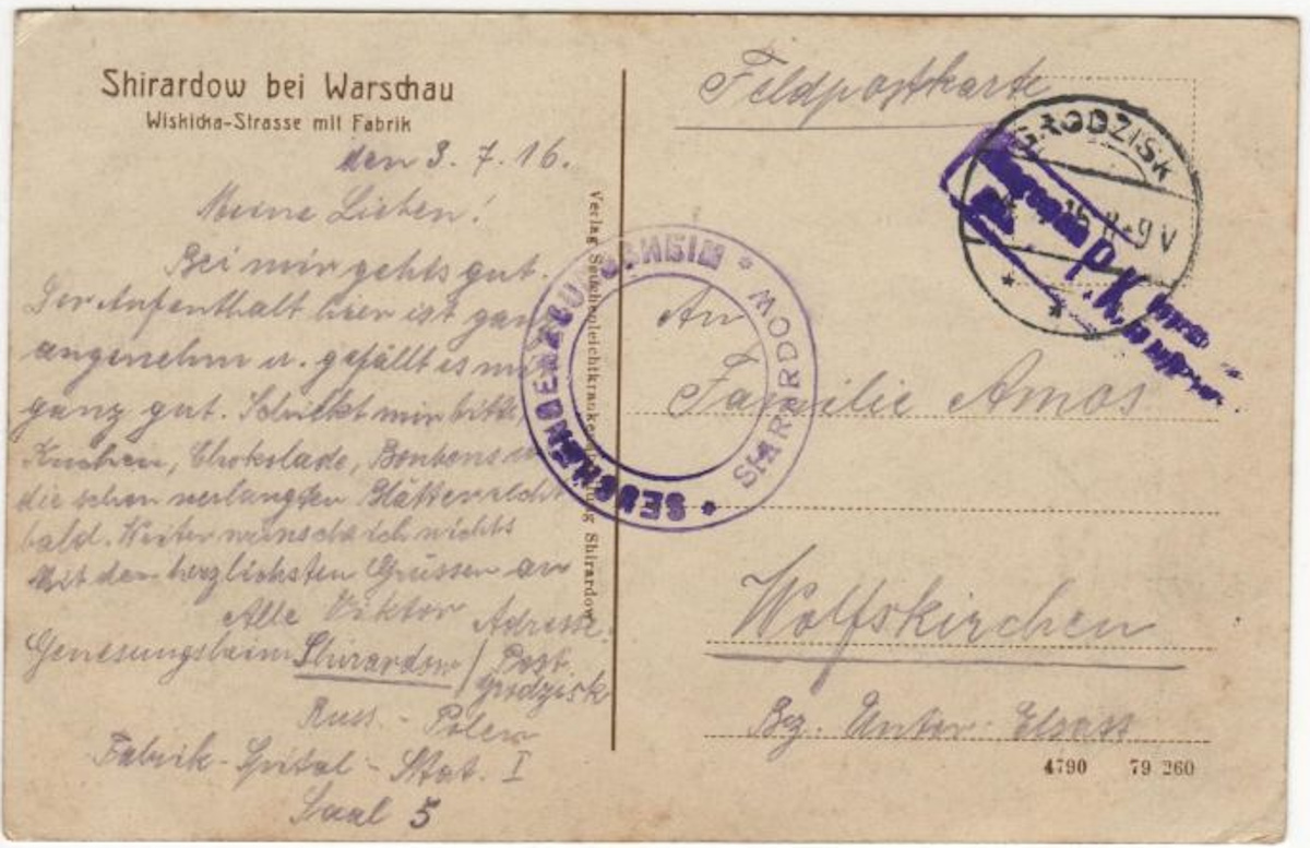 Kartka Żyrardów Prusy tył.jpg