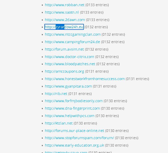 Lista stopforumspam.JPG