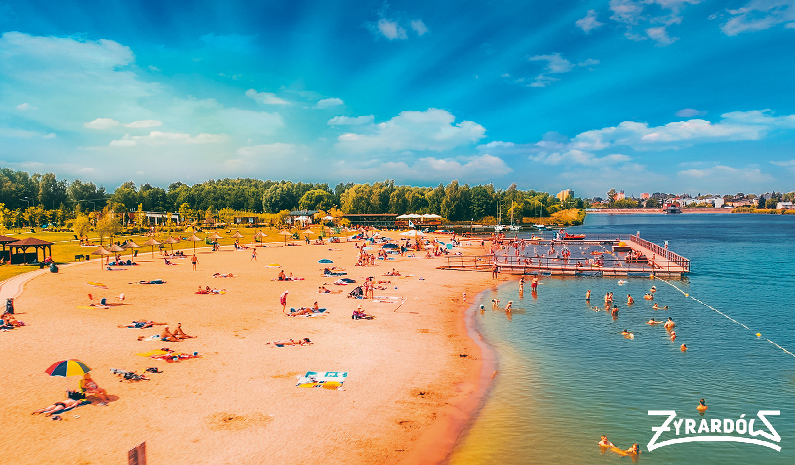 Zdjęcie Plaży nad Zalewm Żyrardowskim.jpg