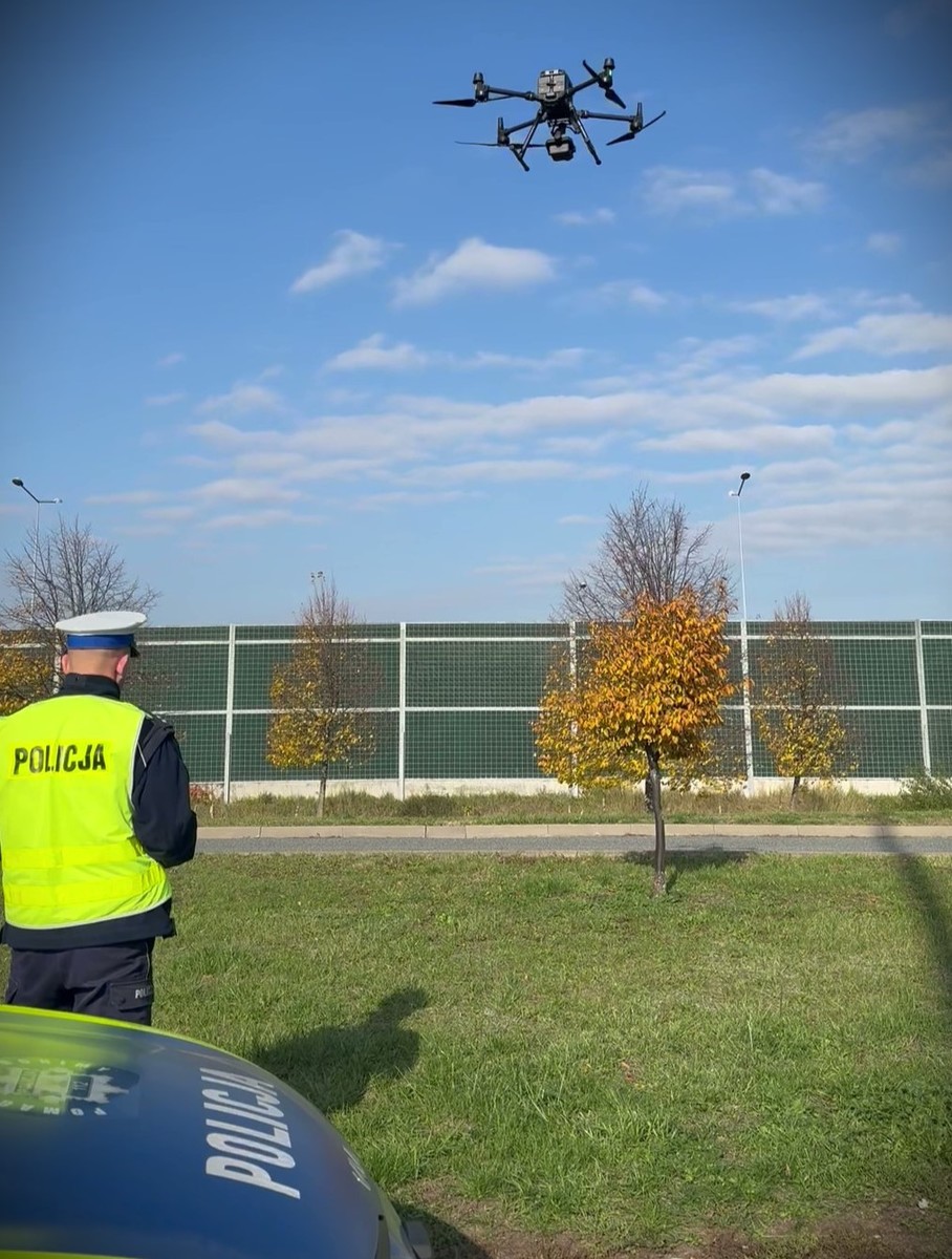 Dron Żyrardów autostrada.jpg