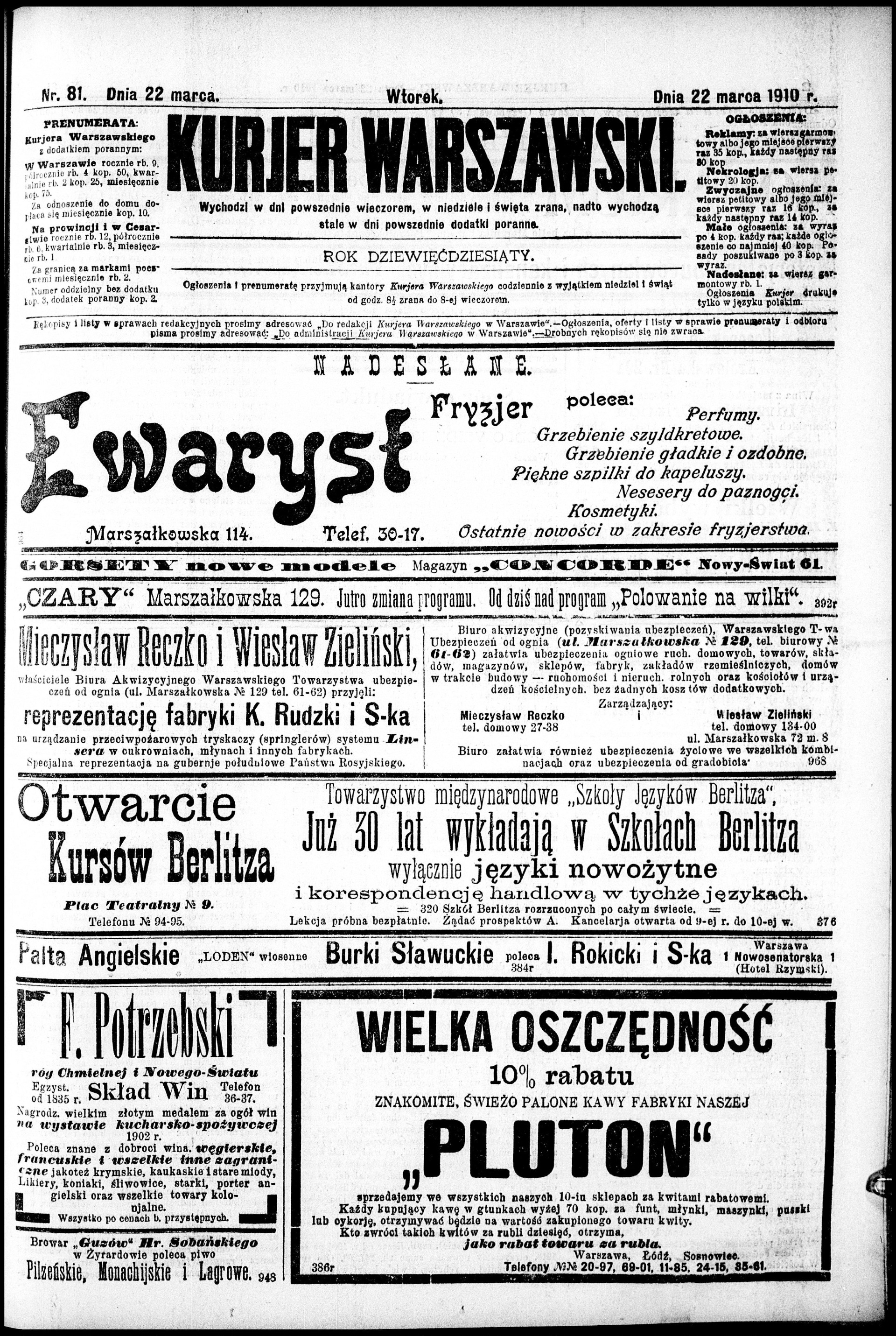 Kurjer Warszawski 22 marca 1910 roku.jpg