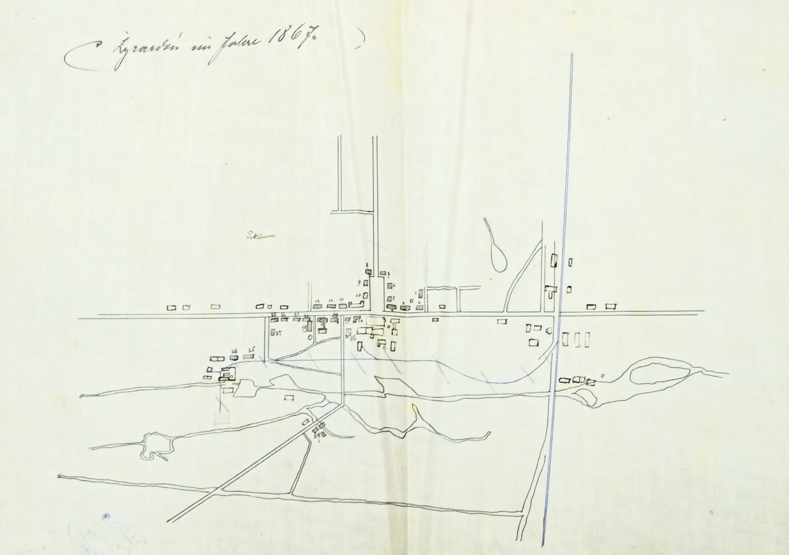Mapa Żyrardowa 1867 rok.png